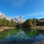 In Aosta Valley Near Lift Breuil-Cervinia